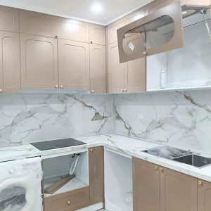 Thi công đá ốp bàn bếp CT13