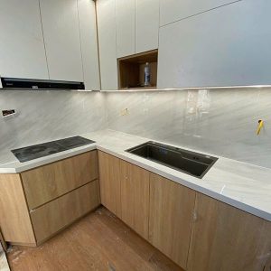 Thi công đá ốp bàn bếp CT02