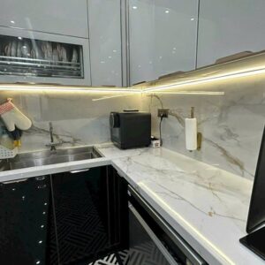 Thi công đá ốp bàn bếp CT22