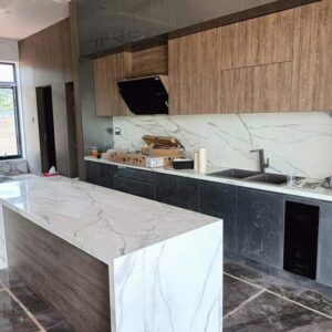 Thi công đá ốp bàn bếp CT27